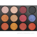 Eyeshadow Palette Glitter High Pigment Eyeshadow Packaging Palette Christmas Eyeshadow Factory